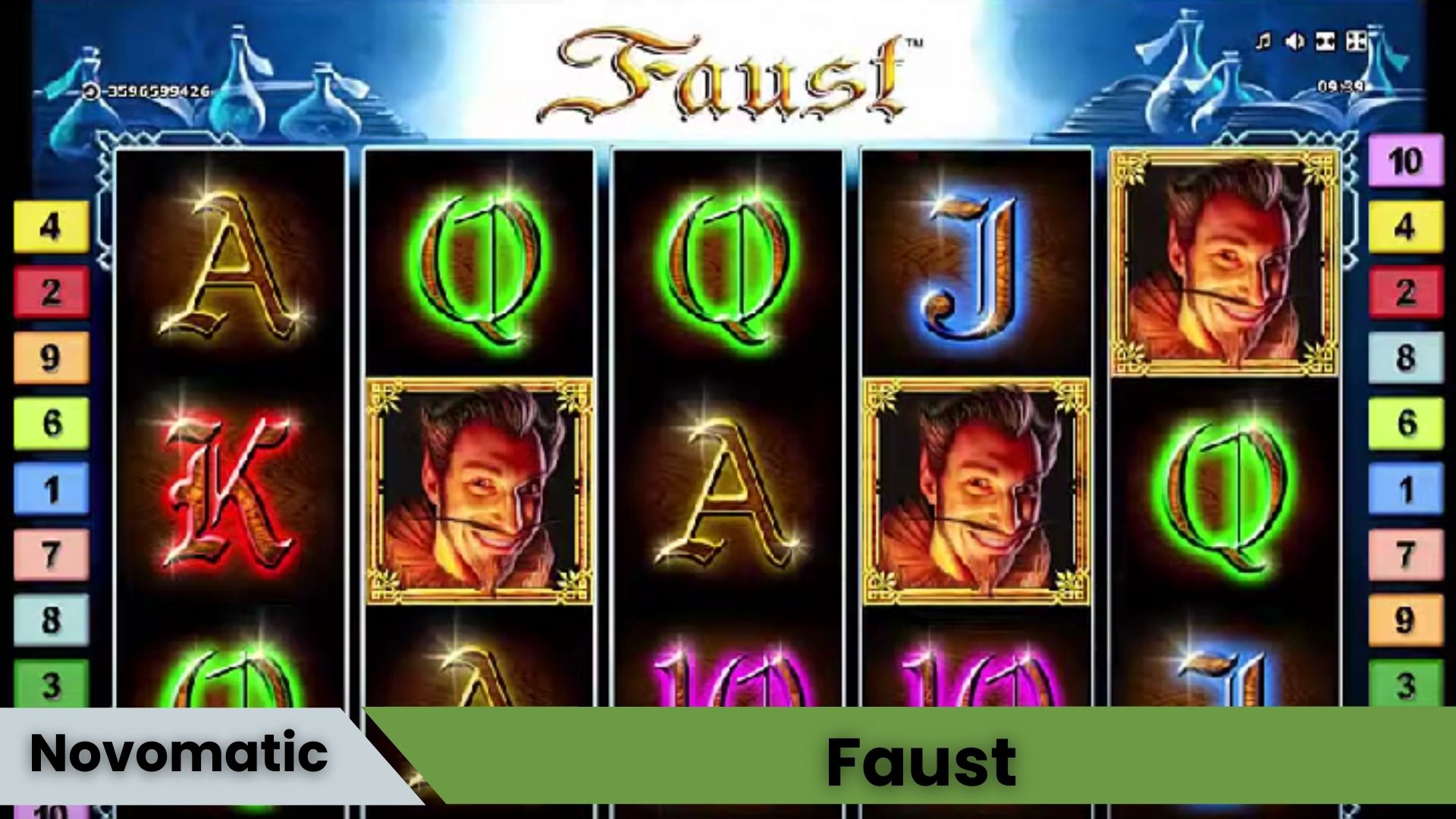 Faust Slot: 10037 Kata Kadar Ödül Şansı