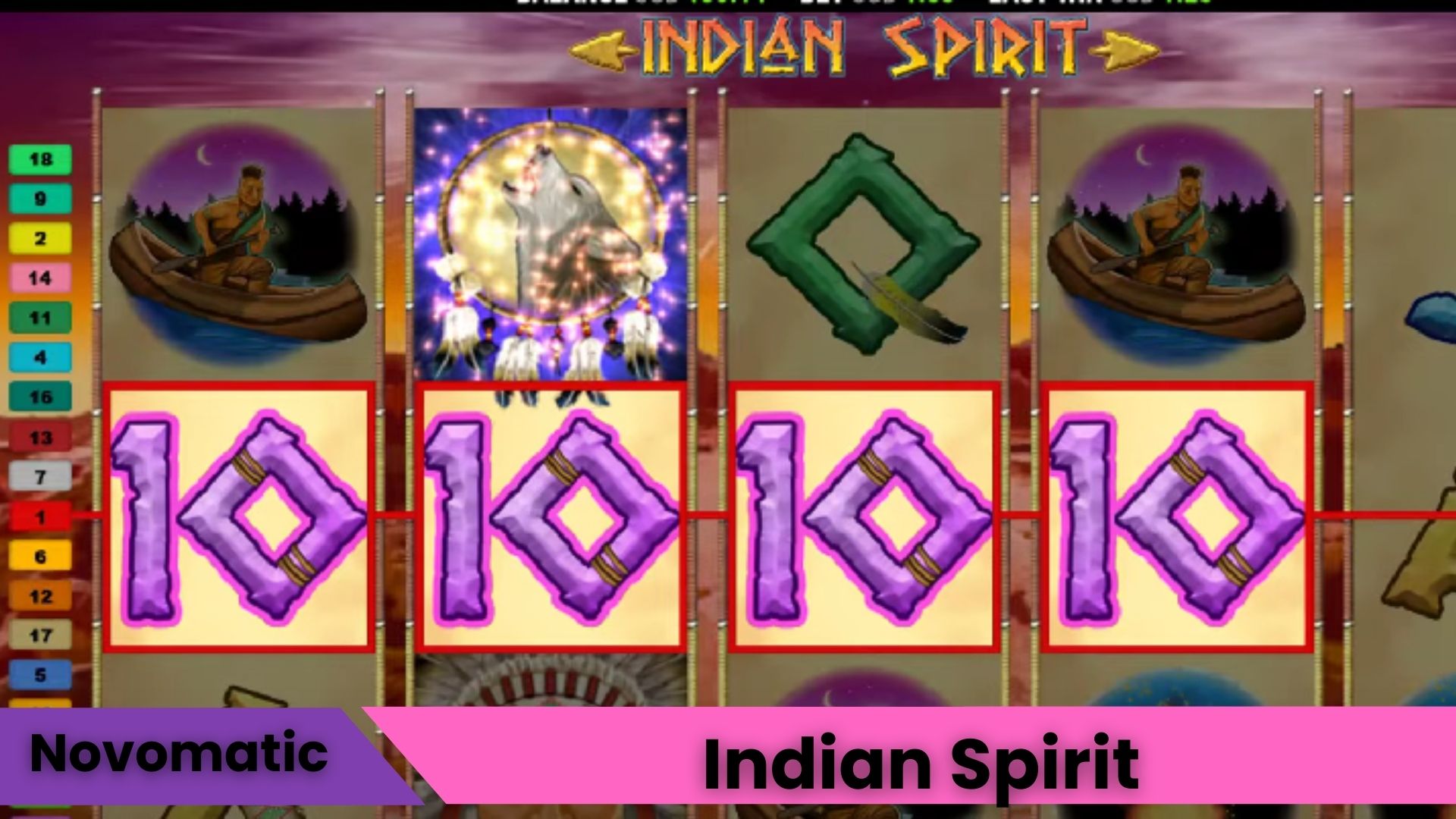 Indian Spirit Video Slot Oyunu Seni Bekliyor
