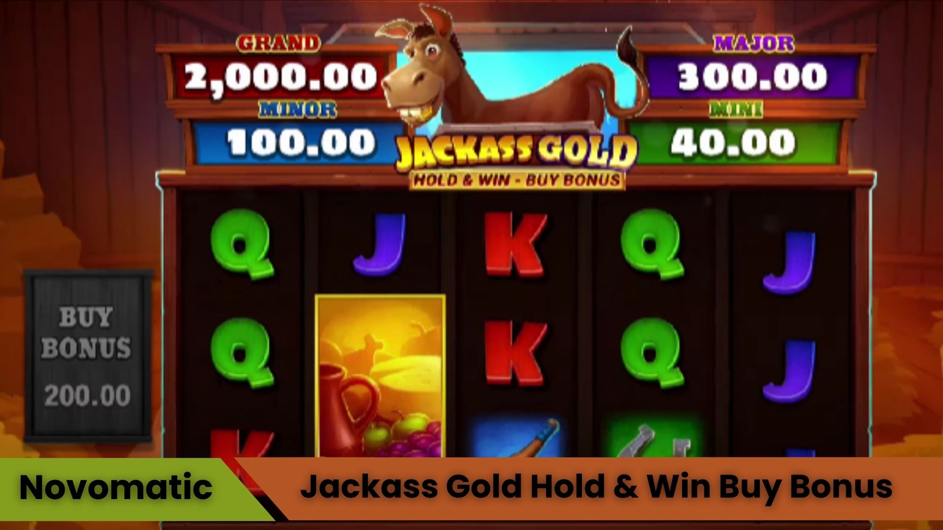Altın Peşindeki Delilik Jackass Gold Hold & Win Buy Bonus!