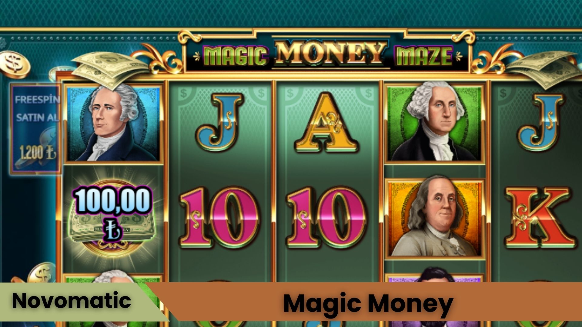 Magic Money Slot Oyunu Bedava Dönüş Fırsatı Sunuyor