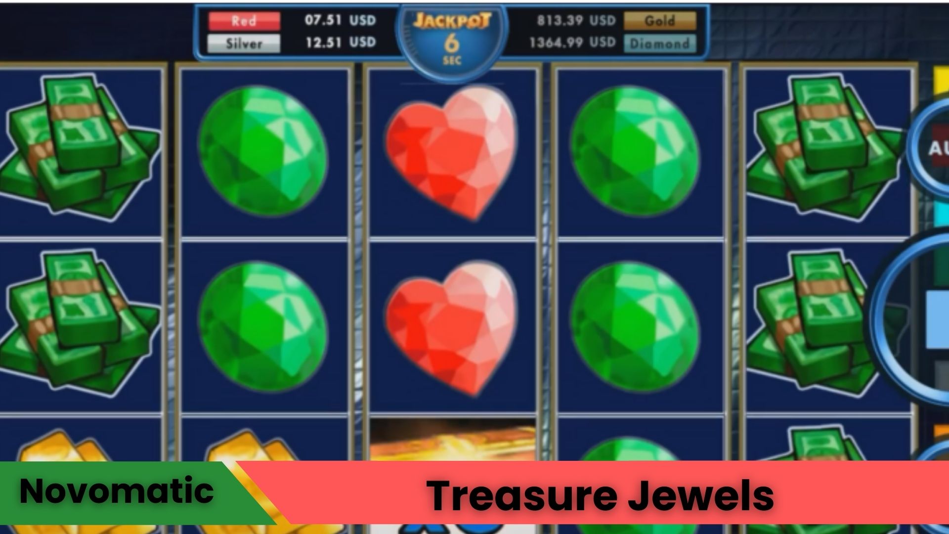 Treasure Jewels Hazine Sandığını Açılırken, Ödüller Gelişiyor!